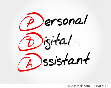 PDA - Personal Digital Assistant PDA - Personal Digital Assistant 23509316