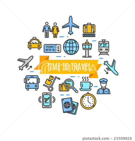 Airport Concept. Vector 23509928