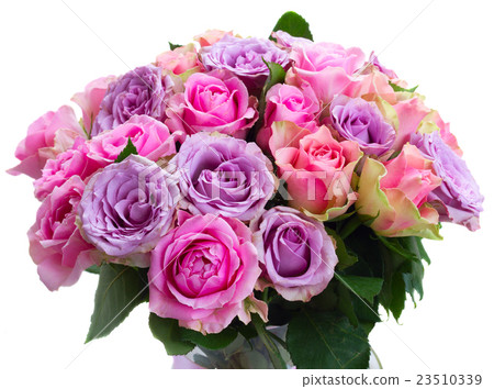 bouquet of fresh roses 23510339