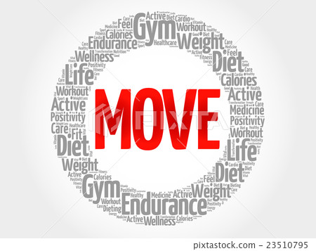 MOVE word cloud, fitness MOVE word cloud, fitness 23510795