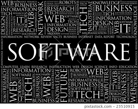 Software word cloud - Stock Illustration [23510915] - PIXTA