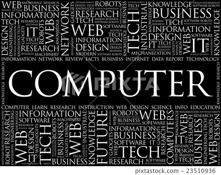 COMPUTER word cloud COMPUTER word cloud 23510936