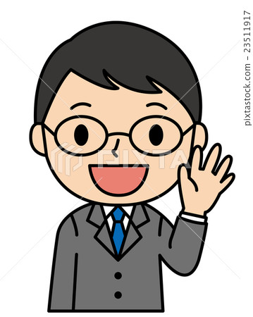 Greeting from a suit 23511917