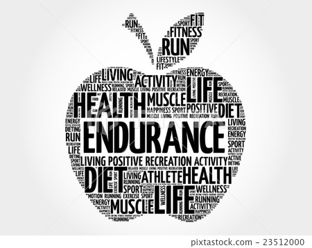 ENDURANCE apple word cloud 23512000