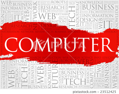 COMPUTER word cloud COMPUTER word cloud 23512425