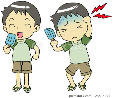 Ice cream headache boys 23513975