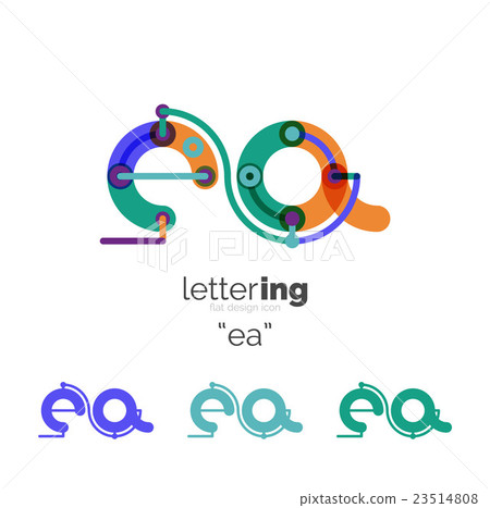 Alphabet letter font logo business icon Alphabet letter font logo business icon 23514808