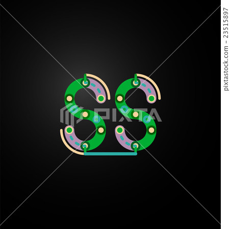 Linear letter concept Linear letter concept 23515897