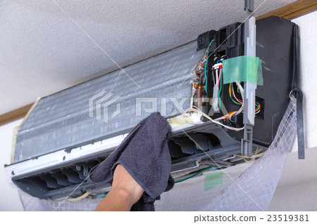 Air Conditioner Air Conditioner Air Conditioner Air Conditioner Cleaning House Cleaning Dirty Cooler Filter Cleaning 23519381