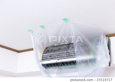 空調臟空調臟塵房子清潔臟冷卻器過濾器清潔 23519717