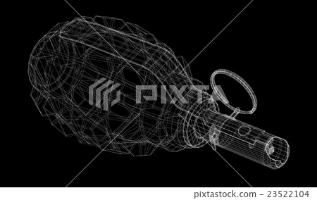 Single grenade with copy space 23522104