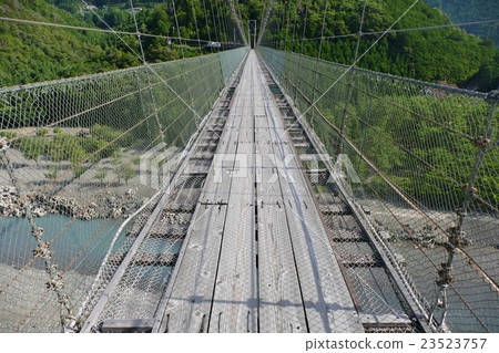 [Tanise suspension bridge] Yase, Totsukawa Village, Yoshino-gun, Nara Prefecture 23523757