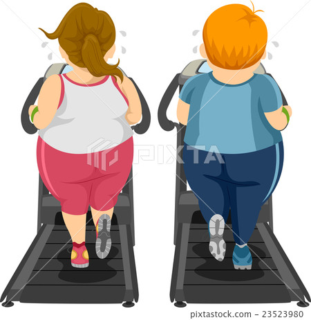 Couple Workout Threadmill Couple Workout Threadmill 23523980