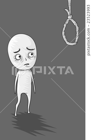 Man Depressed Suicide 23523993