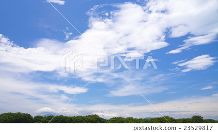 Summer blue sky 16: 9 Summer blue sky 16: 9 23529817