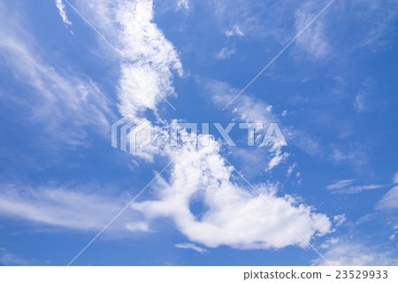 blue sky and white clouds blue sky and white clouds 23529933