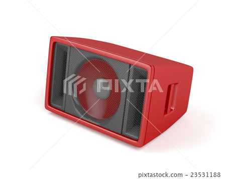 Red stage speaker Red stage speaker 23531188