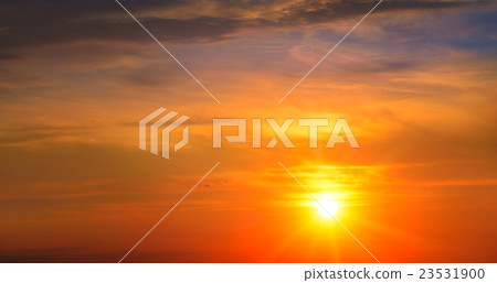 beautiful sunrise and cloudy sky 23531900