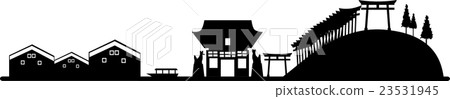 Fushimi silhouette 23531945