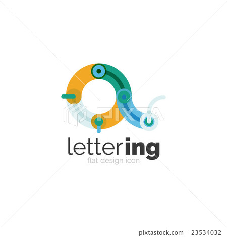Letter logo business icon Letter logo business icon 23534032