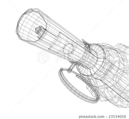 Single grenade with copy space 23534058