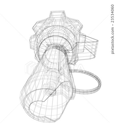 Single grenade with copy space Single grenade with copy space 23534060