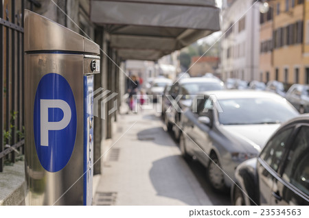 Machine parking 23534563