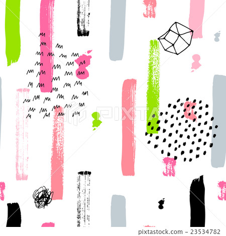Boho seamless pattern 23534782