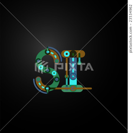 Linear business logo letter Linear business logo letter 23534962