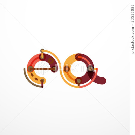 Line letter design Line letter design 23535083