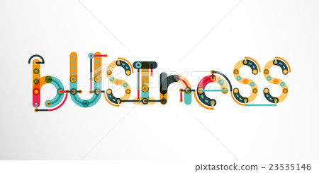 Business word lettering 23535146