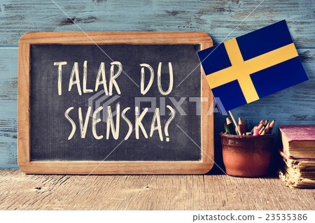 question do you speak Swedish? written in Swedish 23535386
