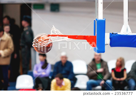 Abstract sport background with basketball hoop. Abstract sport background with basketball hoop. 23536777