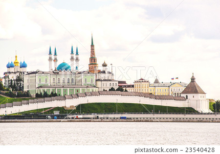 Kazan, Republic of Tatarstan, Russia. View of the Kazan Kremlin 23540428