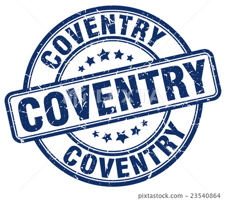 Coventry blue grunge round vintage rubber stamp Coventry blue grunge round vintage rubber stamp 23540864