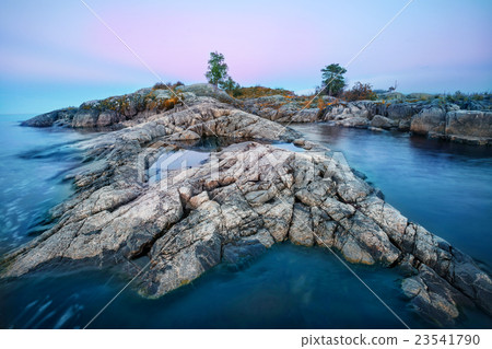 Mysterious stone beach 23541790