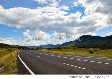 Country main road fading into the distance 23544283