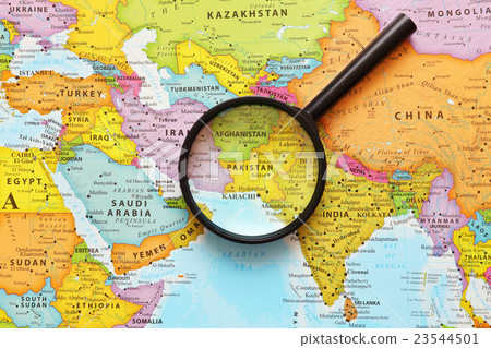 World Map · Pakistan World Map · Pakistan 23544501