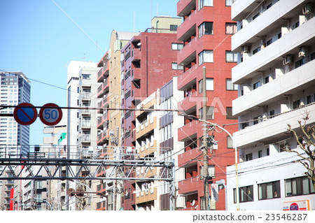 密集的建築 密集的建築 23546287