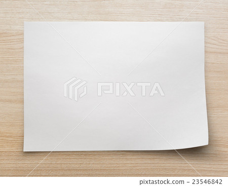 Blank sheet of paper Blank sheet of paper 23546842
