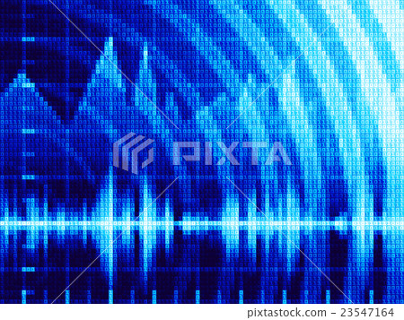 Vector techno background 23547164