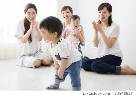 Mom friends and babies 23548637