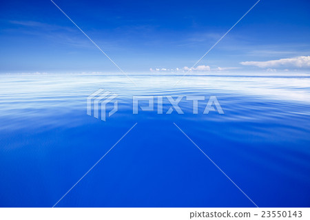Blue calm sea Blue calm sea 23550143