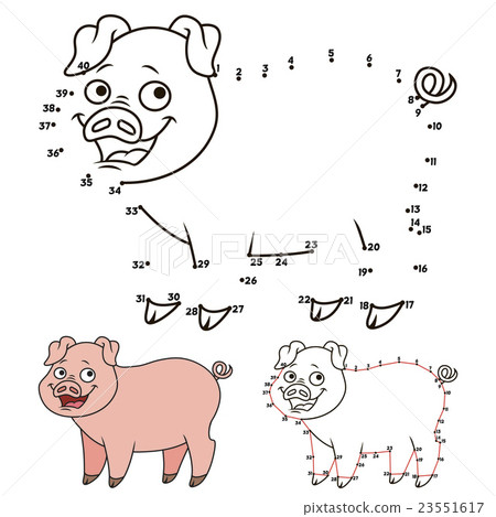 Cartoon pig Cartoon pig 23551617