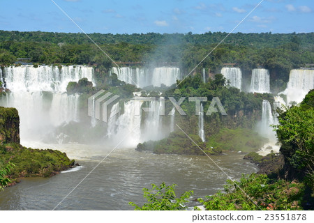Iguacu Falls from the Brazil side Iguacu Falls from the Brazil side 23551878