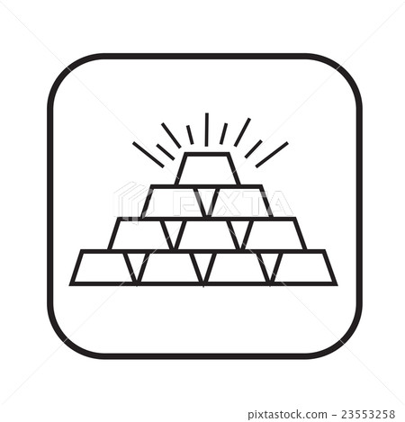 Thin line magnifier document icon\ Thin line magnifier document icon\ 23553258