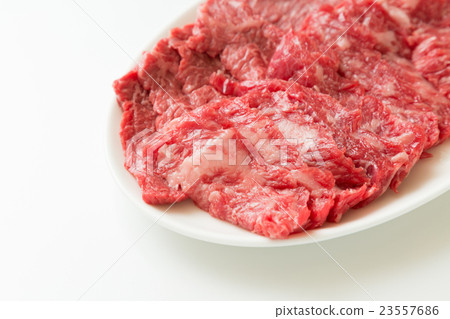 Black hair Wagyu beef back for grilled meat 23557686