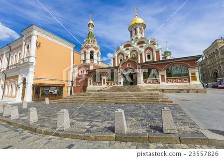 View on Kazansky Cathedral in Moscow, Russia 23557826