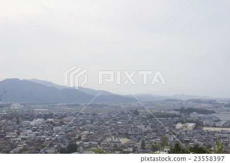 Mizuguchi Scenery from Okayama Castle Ruins Mizuguchi Scenery from Okayama Castle Ruins 23558397