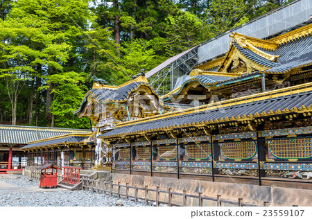 Tosho-gu, a Shinto shrine in Nikko Tosho-gu, a Shinto shrine in Nikko 23559107